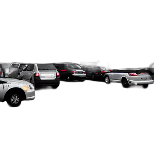 car, staff, weapon, 3d render transparent PNG cut-out