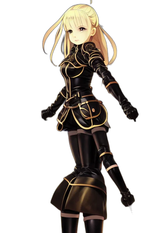 staff, dress, sword, concept art transparent PNG cut-out
