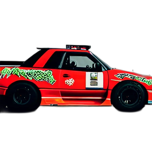 car, concept art, photorealistic, pixel art transparent PNG cut-out