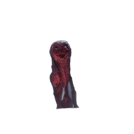 mask, creature, bottle, staff transparent PNG cut-out