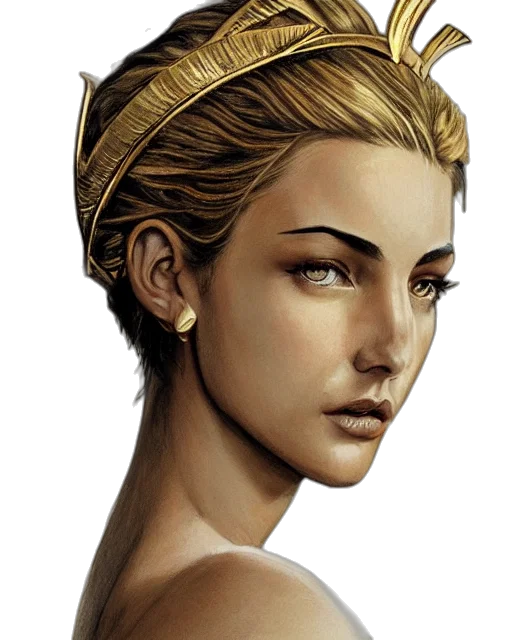 crown, jewelry, face, mask, fantasy art, photorealistic, concept art, comic book art transparent PNG cut-out