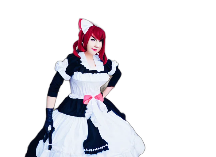 dress, staff, 3d render, concept art transparent PNG cut-out