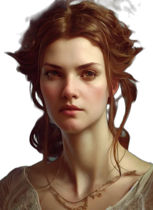 face, staff, crown, dragon, fantasy art, photorealistic, concept art, oil painting transparent PNG cut-out