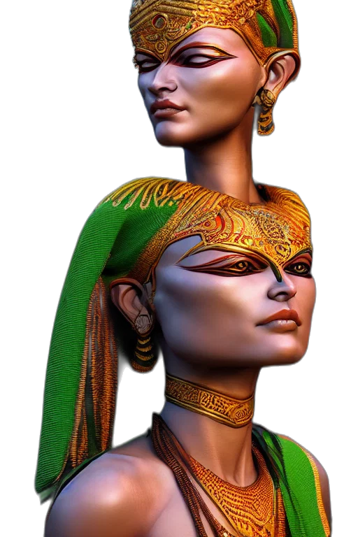 jewelry, crown, mask, face transparent PNG cut-out