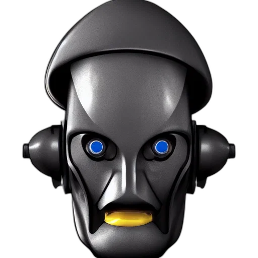 robot, mask, face, cartoon, 3d render, concept art, cyberpunk, old transparent PNG cut-out