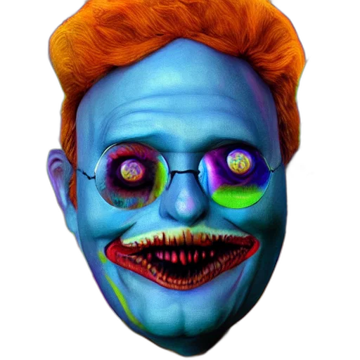 mask, face, creature, staff, concept art, 3d render, cartoon, pixel art transparent PNG cut-out