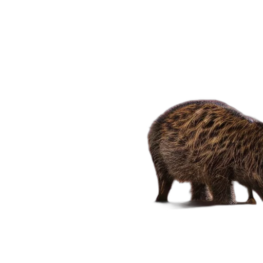 animal, creature, hair, weapon transparent PNG cut-out