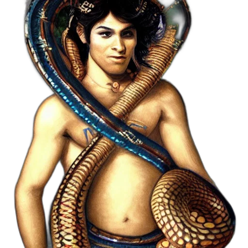 staff, jewelry, dragon, fantasy art transparent PNG cut-out