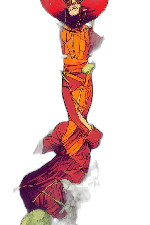 dress, staff, flower, jewelry transparent PNG cut-out
