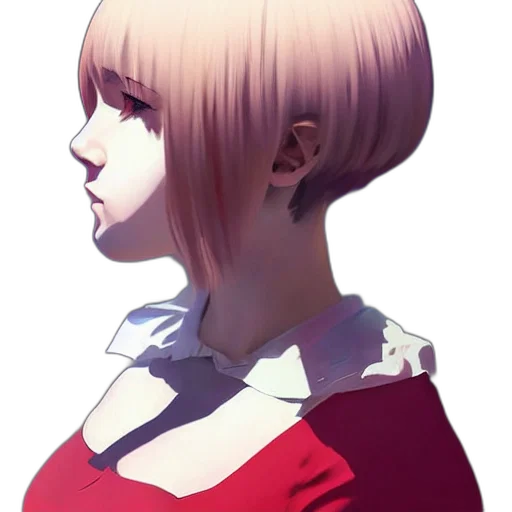 face, dress, staff, jacket, concept art, anime, photorealistic, 3d render transparent PNG cut-out