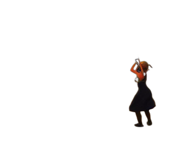 dress, staff, robot, hat, concept art, pixel art, 3d render, cartoon transparent PNG cut-out