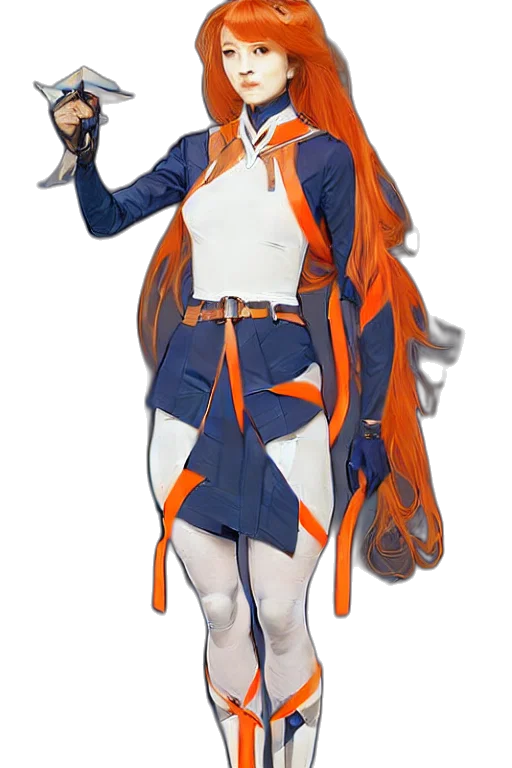 staff, dress, jacket, weapon transparent PNG cut-out