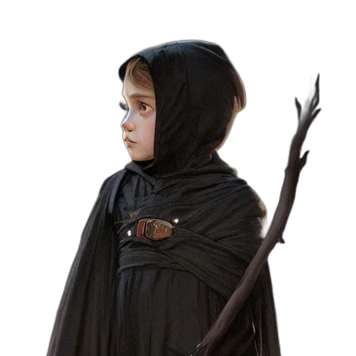 staff, jacket, dress, sword, concept art, fantasy art, photorealistic, 3d render transparent PNG cut-out