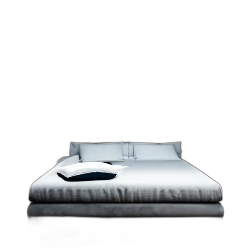 furniture, 3d render, photorealistic, monochrome, flooded, old, bedroom, lights transparent PNG cut-out