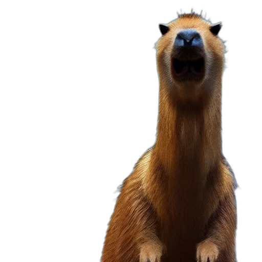 animal, creature, staff, face transparent PNG cut-out