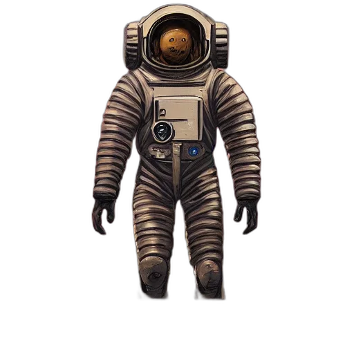 robot, jacket, creature, mask transparent PNG cut-out