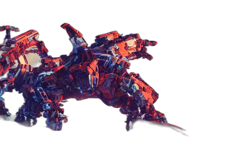 dragon, weapon, robot, animal transparent PNG cut-out
