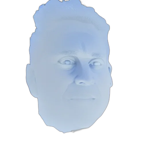 face, mask, creature, robot, 3d render, vaporwave, photorealistic, concept art transparent PNG cut-out