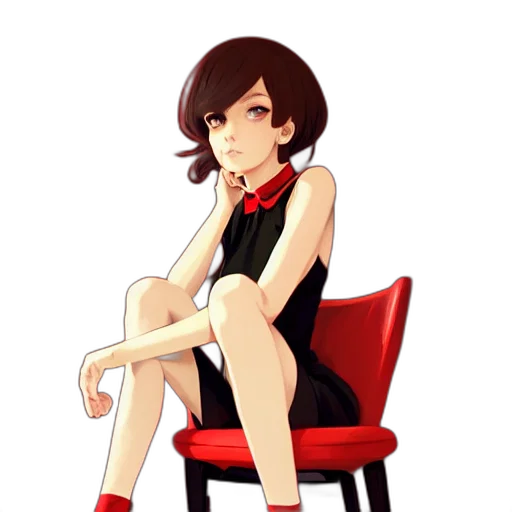 dress, staff, furniture, jewelry transparent PNG cut-out