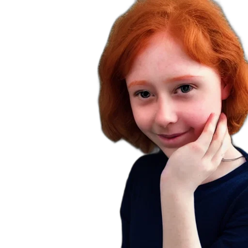 hair, face, creature, animal transparent PNG cut-out