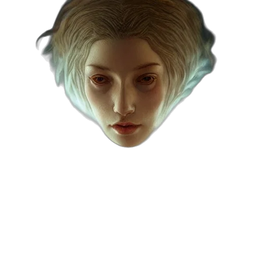 face, mask, crown, creature, concept art, fantasy art, photorealistic, pixel art transparent PNG cut-out