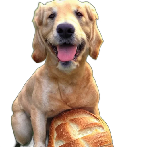 food, animal, creature, weapon, photorealistic, 3d render, pixel art, bread transparent PNG cut-out