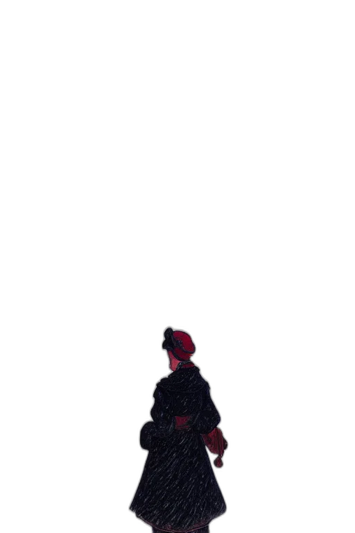 dress, jacket, umbrella, crown transparent PNG cut-out