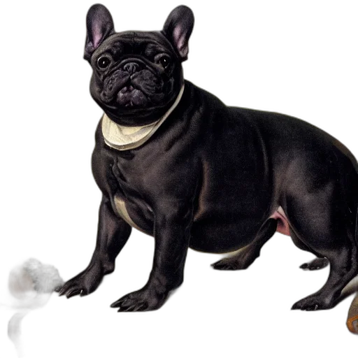 animal, staff, photorealistic, 3d render transparent PNG cut-out