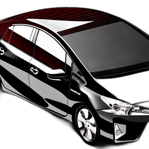 car, 3d render, concept art, photorealistic transparent PNG cut-out