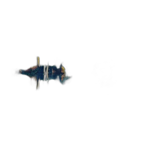 dragon, weapon, sword, animal, pixel art, concept art, 3d render, underwater transparent PNG cut-out