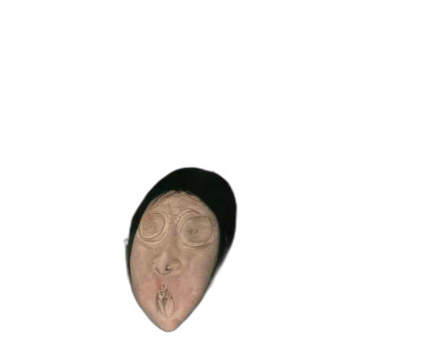 mask, face, hat, shoes, photorealistic, 3d render, concept art, cartoon transparent PNG cut-out