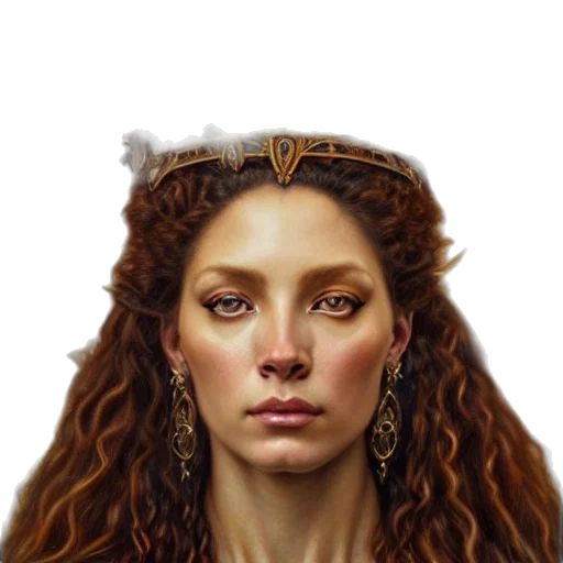 crown, face, jewelry, hair transparent PNG cut-out