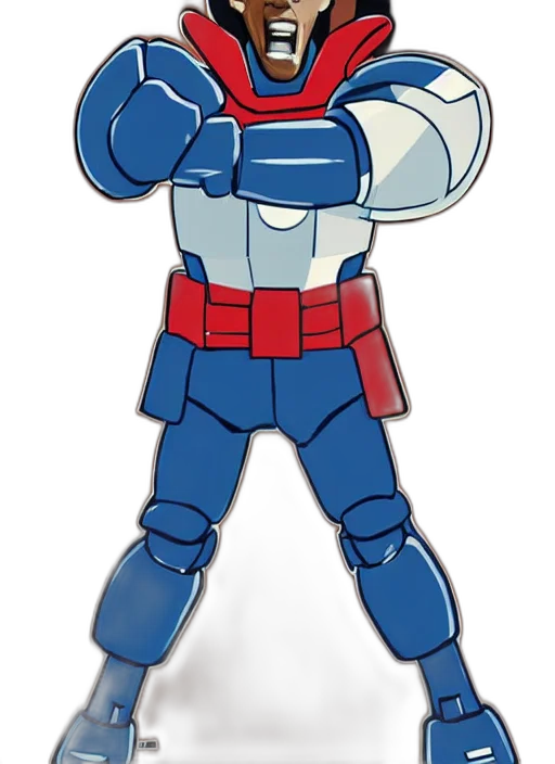 robot, jacket, cartoon, concept art transparent PNG cut-out