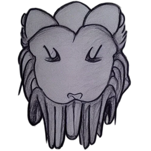 hair, creature, crown, mask transparent PNG cut-out