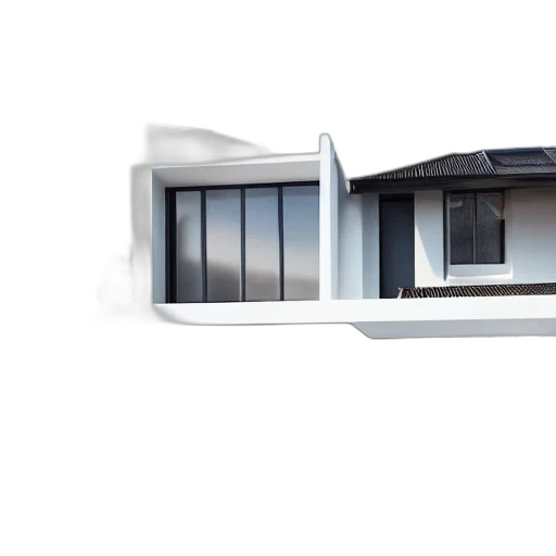 building, furniture, 3d render, photorealistic, concept art, stunning, modern, house transparent PNG cut-out
