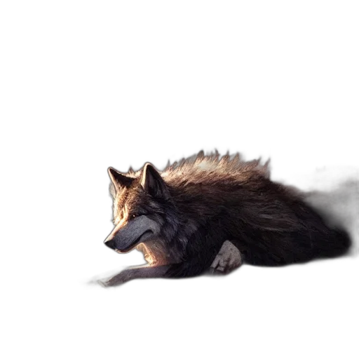 animal, creature, dragon, hair transparent PNG cut-out