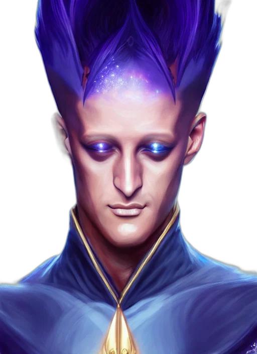 face, staff, crown, creature transparent PNG cut-out