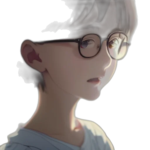 face, staff, creature, robot transparent PNG cut-out