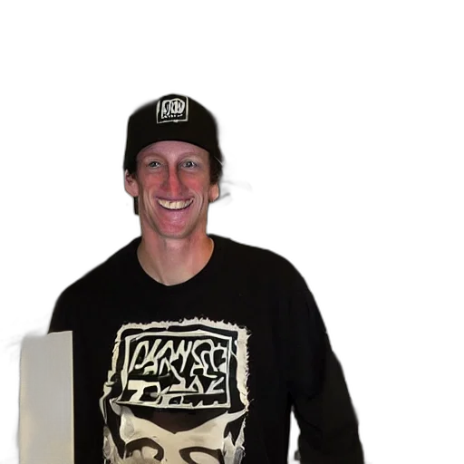 jacket, hat, face, tony, hawk, pro, sales, rep transparent PNG cut-out