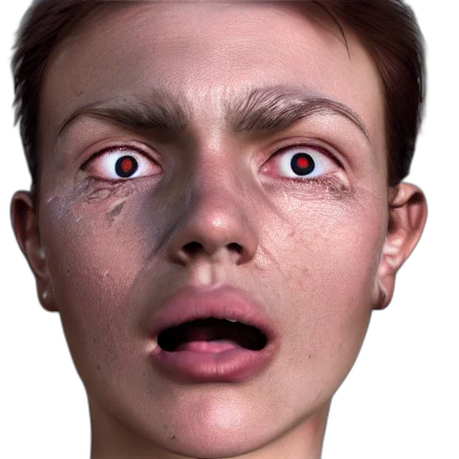 face, mask, creature, robot transparent PNG cut-out