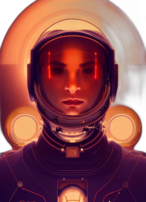 robot, face, mask, concept art transparent PNG cut-out