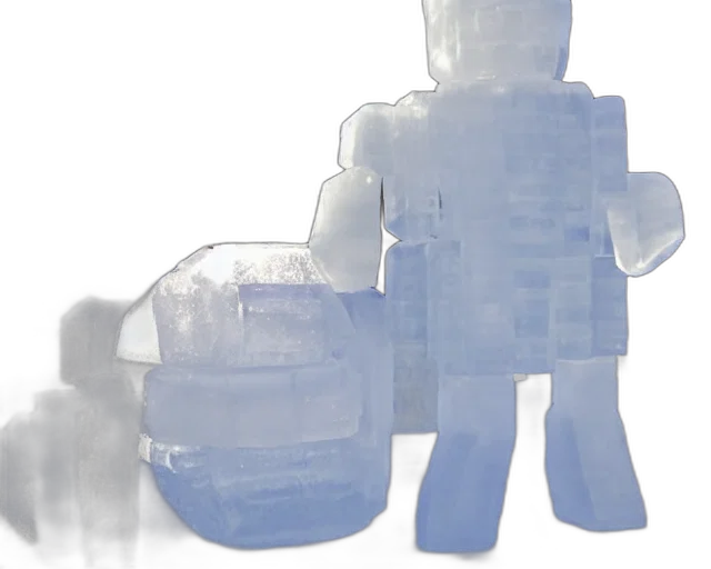 robot, bottle, mask, face, 3d render, concept art, vaporwave, fog transparent PNG cut-out