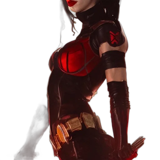 concept art, comic book art, fantasy art, cyberpunk transparent PNG cut-out