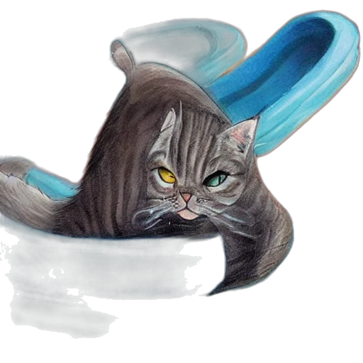 hat, shoes, crown, mask transparent PNG cut-out