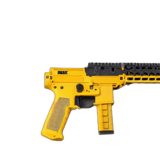 weapon, 3d render, assault, rifle transparent PNG cut-out