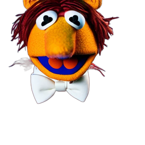 animal, crown, face, staff transparent PNG cut-out