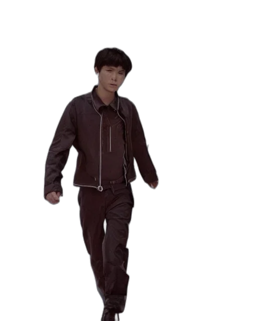 jacket, staff, 3d render, photorealistic transparent PNG cut-out