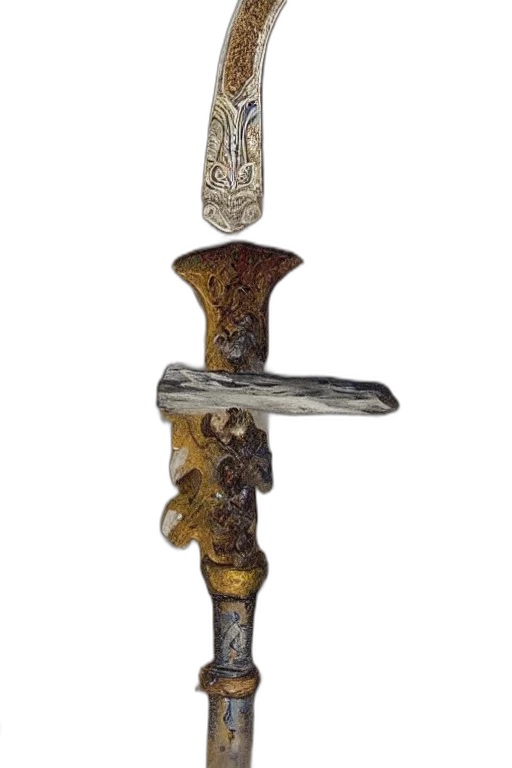 sword, staff, jewelry, crown, hyper, detail, stuck, rock transparent PNG cut-out
