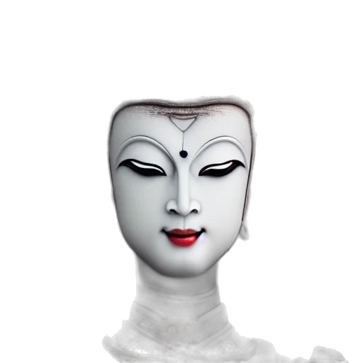 mask, face, jewelry, crown, 3d render, photorealistic, concept art, naraka transparent PNG cut-out