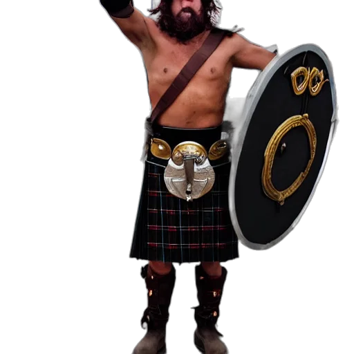sword, weapon, gladiator, wearing transparent PNG cut-out